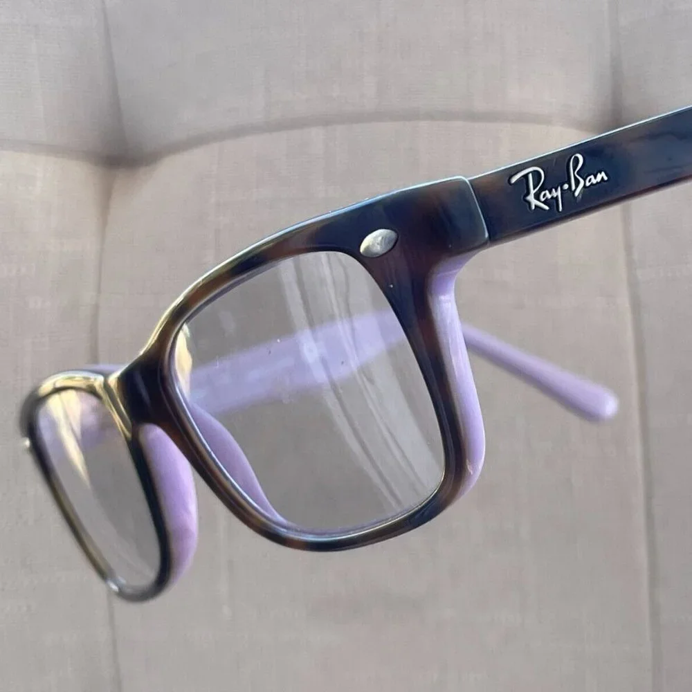Ray-Ban Youth Eyeglasses Brown Tortoise/Lilac Glasses Frame RB1531 3700 46[]16